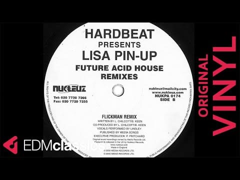 Lisa Pin-Up — Hardbeat Presents Lisa Pin-Up - Future Acid House (Flickman Remix) (2000) - VINYL