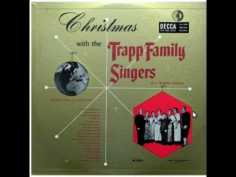 The Trapp Family Singers — THE TRAPP FAMILY SINGERS - CHRISTMAS WITH THE TRAPP FAMILY | LP1953