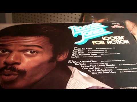 Ronnie Jones — RONNIE JONES Put Your Head On My Shoulder