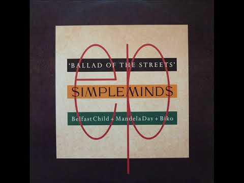 Simple Minds — SIMPLE MINDS   Ballad of the streets 1989
