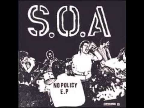 State Of Alert — S.O.A - NO POLICY  FULL EP 1981