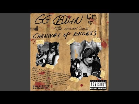 GG Allin & The Criminal Quartet — Watch Me Kill