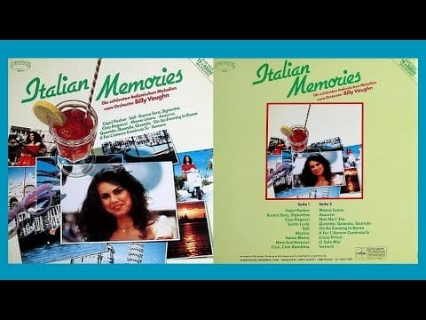 Billy Vaughn And His Orchestra — Billy Vaughn - Italian Memories (1979)