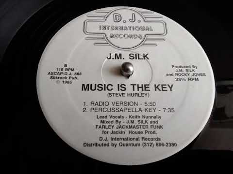 J.M. Silk — J.M. SILK- MUSIC IS THE KEY  [BASEMENT KEY]