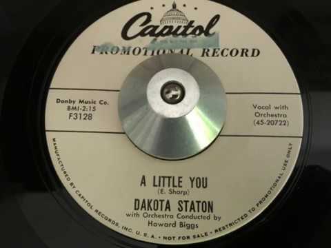 Dakota Staton — dakota staton with orchestra - a little you (capitol)