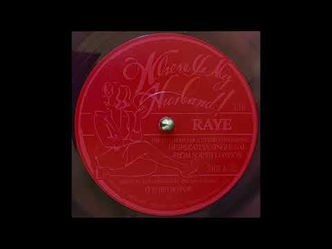 RAYE (3) — Raye - Where Is My Husband (Instrumental)  7" Vinyl HQ