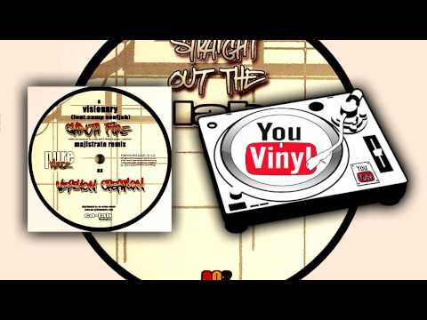 Visionary — Visionary - Ganja Fire (Majistrate Remix) / Version Creation [PUREVOL002]