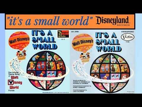 Bobby Hammack Orchestra — "it's a small world"  feat. The JACK COLEMAN SINGERS & The BOBBY HAMMACK ORCHESTRA  Restored Vinyl