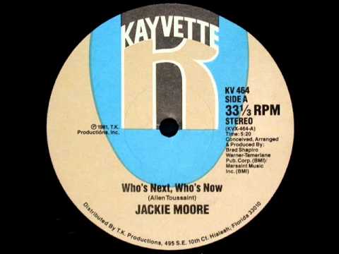 Jackie Moore — Jackie Moore - Who's Next, Who's Now