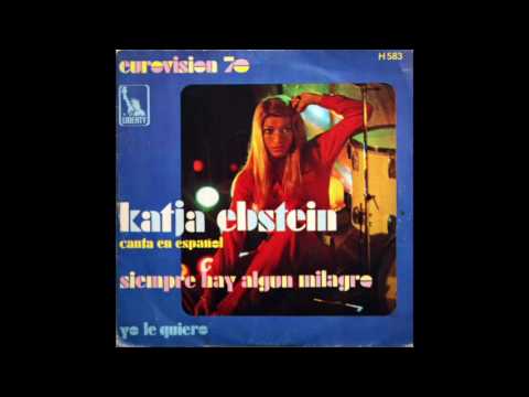 Katja Ebstein — Katja Ebstein - Siempre hay algun milagro (Wunder gibt es immer wieder) ESC 1970