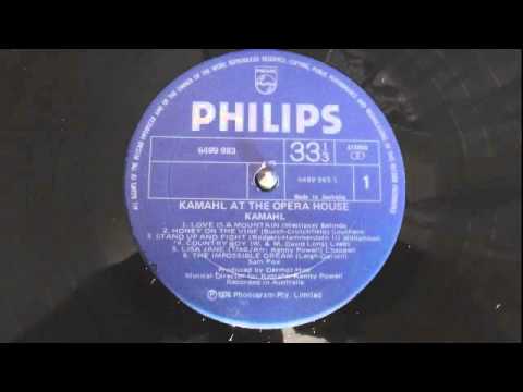 Kamahl — kamahl a the opera house   honey on the vine