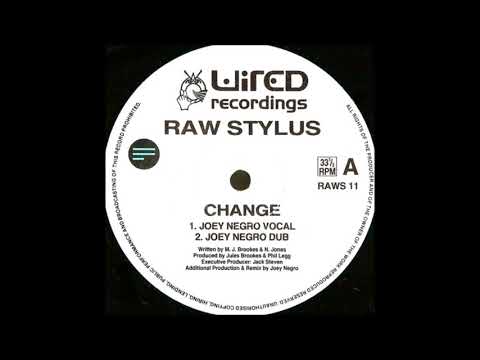 Raw Stylus — Raw Stylus - Change (Joey Negro Vocal)