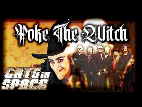 Cats In Space — CATS in SPACE - The Band - POKE the WITCH - OFFICIAL NEW SINGLE in 4K UHD