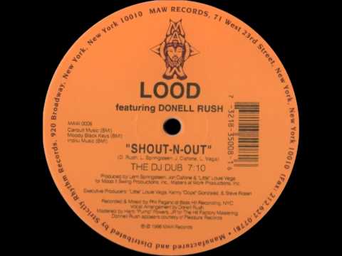 Masters At Work — Lood feat. Donell Rush - Shout-N-Out (The DJ Dub) [MAW RECORDS - MAW 0008]