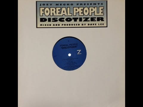 Joey Negro — Foreal People - Discotizer - Mello Sound Mix