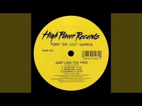 Tony Garcia — Just Like the Wind (House Dub)