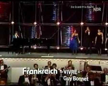 Guy Bonnet — Eurovision 1983 - Vivre - Guy Bonnet