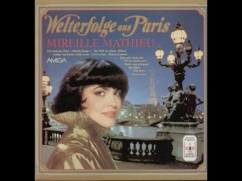 Mireille Mathieu — [AMIGA 8 56 277] Mireille Mathieu – Welterfolge Aus Paris (1987) - Pop / Schlager / Chanson