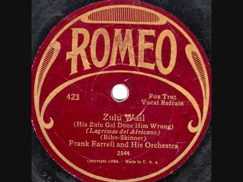 Broadway Broadcasters — Zulu Wail- Frank Farrell Orchestra