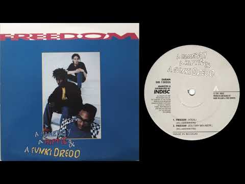 A Homeboy, A Hippie & A Funki Dredd — A Homeboy, A Hippie & A Funki Dredd - Freedom (Vocal) [1990]
