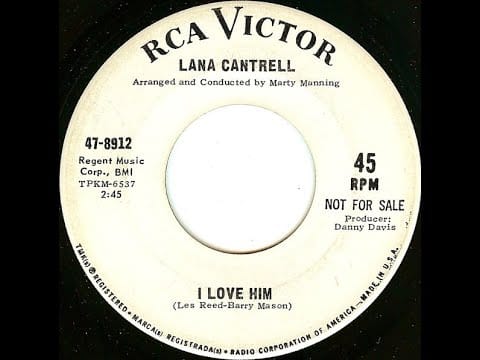 Lana Cantrell — I Love Him - Lana Cantrell