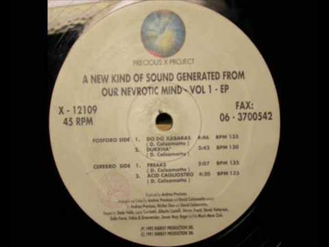 Precious X Project — Calzamatta - A New Kind Of Generated From Our Nevrotic Mind Vol 1 EP - Acid Cagliostro - By MrBR1DJ