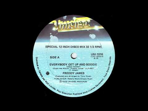 Freddie James — Freddie James - Everybody Get Up And Boogie(1978)(karlmixclub extended remix)