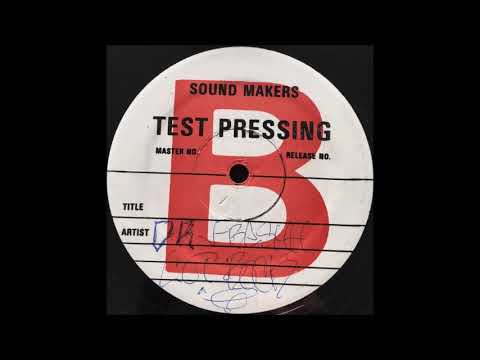 Dr. Freshh — Dr. Freshh – Cut Back (Unreleased Dub Version) (Street Beat 1986) Test Pressing