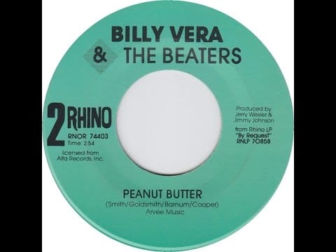 Billy Vera & The Beaters — Peanut Butter - Billy Vera & the Beaters