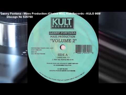 Lenny Fontana — Lenny Fontana - Mass Production (Choice Mix)  (1997)