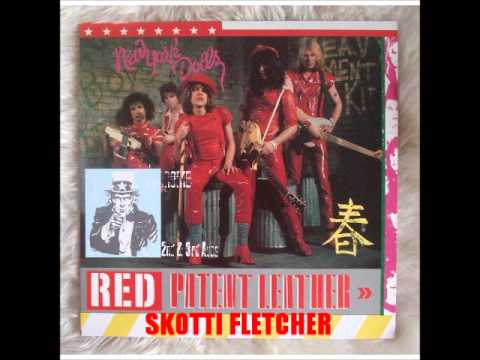 New York Dolls — SKOTTI FLETCHER- RED PATENT LEATHER (new york dolls)