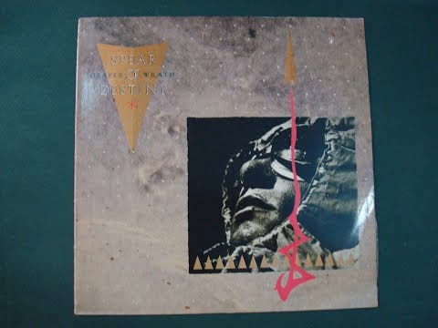 Spear Of Destiny — SPEAR OF DESTINY.''GRAPES OF WRATH.''.(THE MAN WHO TUNES THE DRUMS.)(12'' LP.)(1983.)