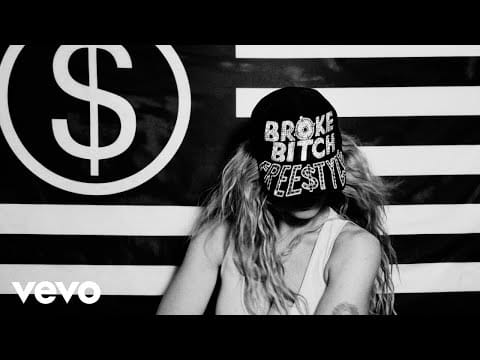 Slayyyter — BROKE BITCH FREE$TYLE (Official Visualizer)