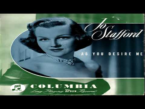 Jo Stafford — Jo Stafford - As You Desire Me (1954) GMB