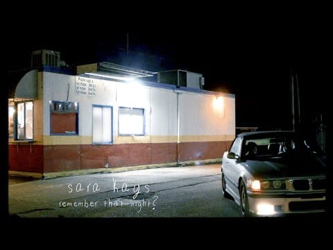 Sara Kays — Sara Kays - Remember That Night? [Official Lyric Video]
