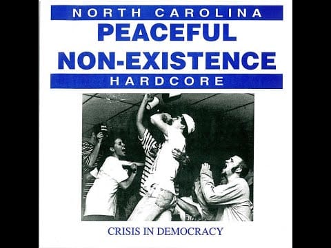 Peaceful Non-Existence — Peaceful Non-Existence – Crisis In Democracy (FULL EP)