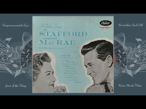 Jo Stafford — JO STAFFORD-GORDON MACRAE memory songs Side One