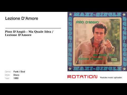 Pino D'Angiò — Pino D'Angiò - Lezione D'Amore