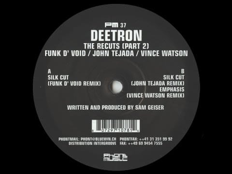 Deetron — Deetron - Silk Cut ( Funk D' Void Remix )