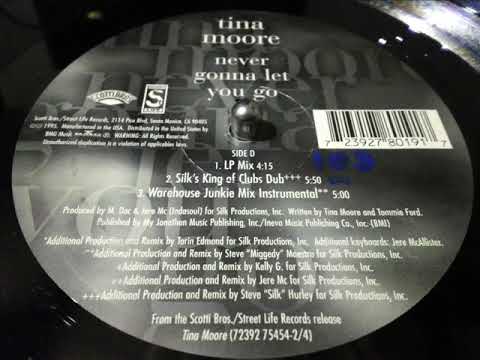 Tina Moore — TINA MOORE- NEVER GONNA LET YOU GO  [SILK'S KING OF CLUB DUB]