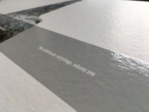 Bass Communion — Continuum - The Continuum Recyclings, Volume One - Track One