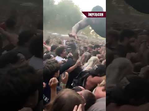 The Surf Break Band — Painful Stagedive in Slow Motion 🥲 #shorts #impericon