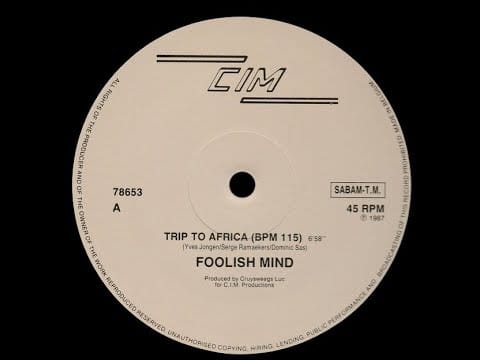 Foolish Mind — Foolish Mind - Trip To Africa (115 BPM) [HQSound][SYNTH-POP][1987]