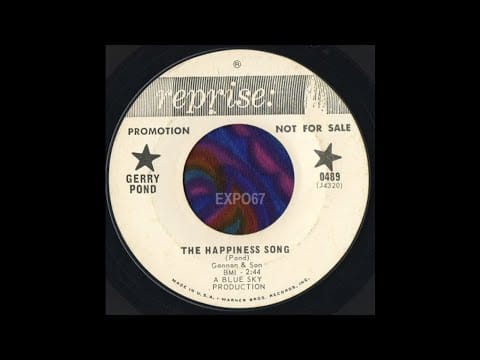 Gerry Pond — Gerry Pond - The Happiness Song