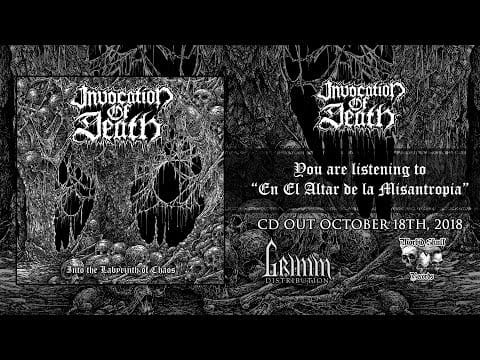 Invocation Of Death — Invocation Of Death - En El Altar De La Misantropia