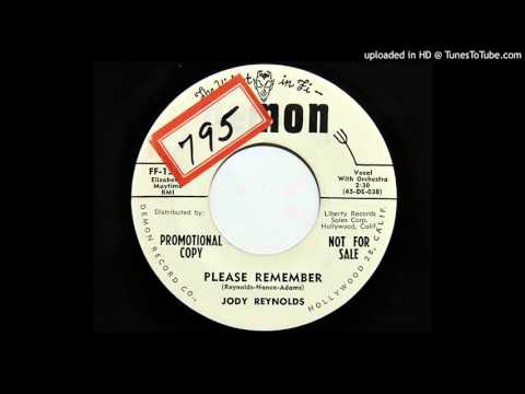 Jody Reynolds — Jody Reynolds - Please Remember (Demon 1519)