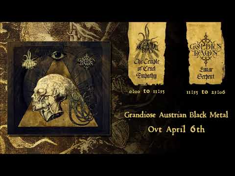Golden Dawn — The Negative Bias & Golden Dawn - 'Temple of Cruel Empathy / Lunar Serpent' Split