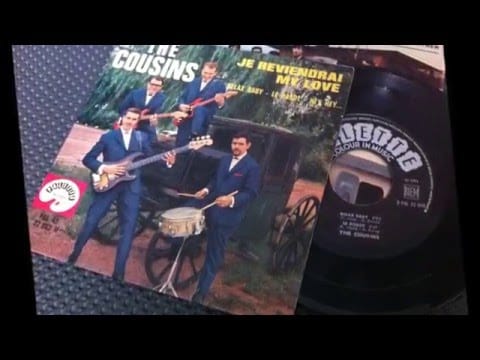 The Cousins — THE COUSINS , relax baby ( groupes belges annee 60 )