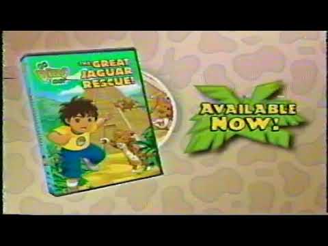Go Diego Go! — Go, Diego, Go! Great Jaguar Rescue DVD 2007 Commercial