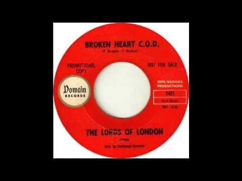 The Lords Of London — The Lords Of London - Broken Heart C.O.D.  (1965) [RARE]